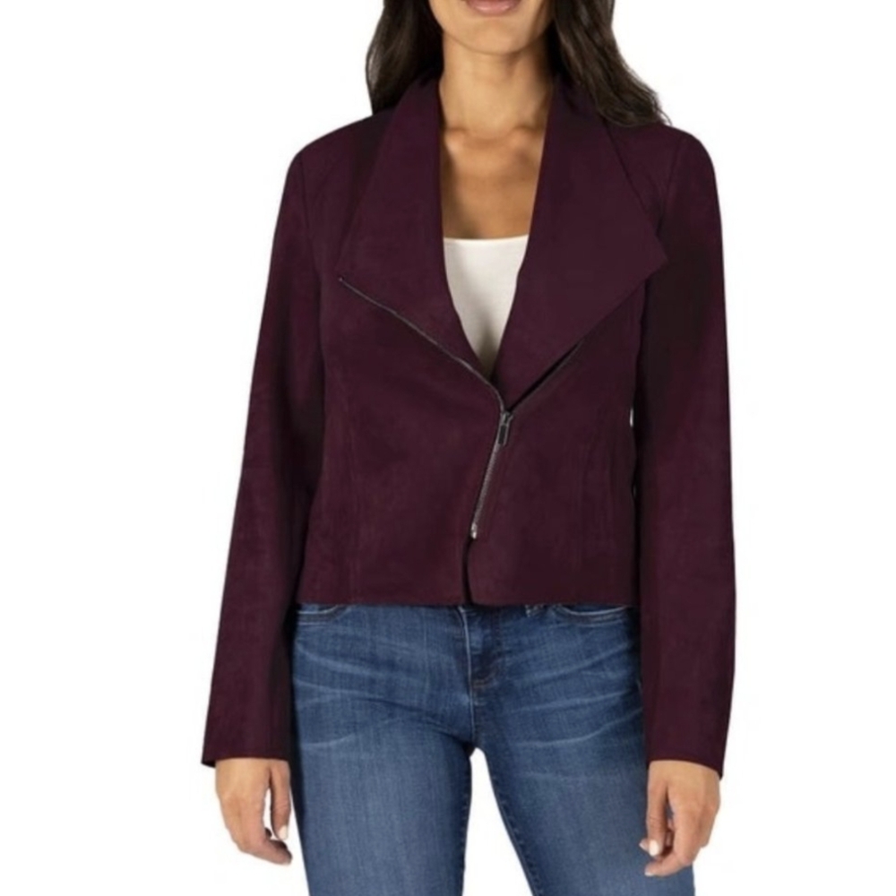 Kut from the Kloth Burgundy Utility Jacket